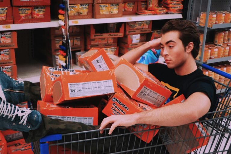 Bad shopping habits